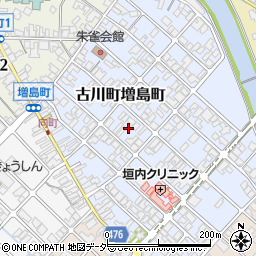岐阜県飛騨市古川町増島町6周辺の地図