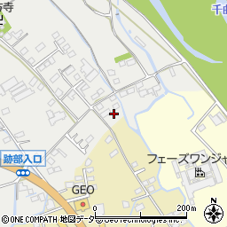 長野県佐久市跡部446周辺の地図