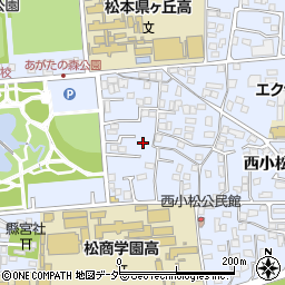 長野県松本市里山辺西小松4185周辺の地図