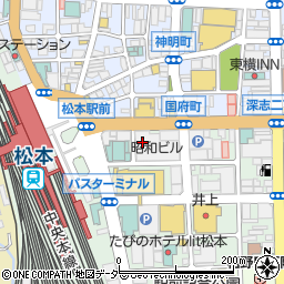 ルネサスエレクトロニクス販売株式会社　松本支店周辺の地図