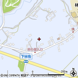 茨城県石岡市下林702-2周辺の地図