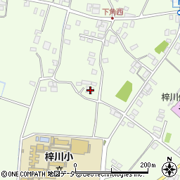長野県松本市梓川梓582周辺の地図