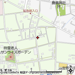 埼玉県深谷市上手計102周辺の地図
