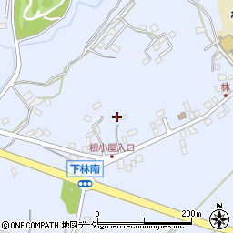 茨城県石岡市下林702周辺の地図