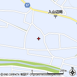 長野県松本市入山辺1243周辺の地図