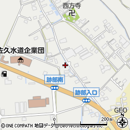 長野県佐久市跡部120周辺の地図