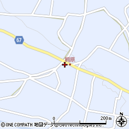 長野県松本市入山辺東桐原1564周辺の地図