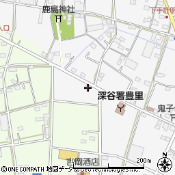 埼玉県深谷市下手計1177周辺の地図