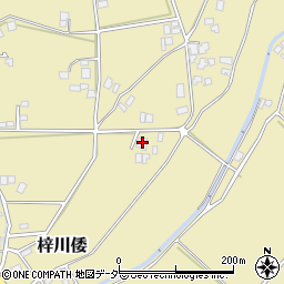 長野県松本市梓川倭1805周辺の地図