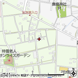 埼玉県深谷市上手計100周辺の地図
