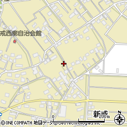 埼玉県深谷市新戒1461周辺の地図