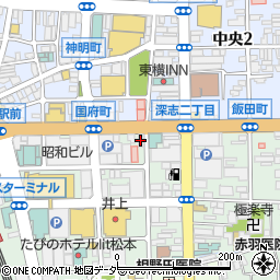長野県家庭教師協会松本事務局周辺の地図