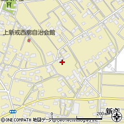 埼玉県深谷市新戒1466周辺の地図