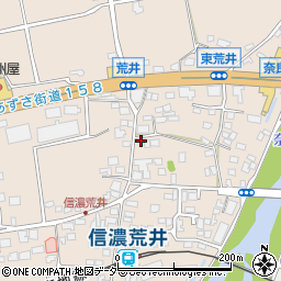 長野県松本市島立361周辺の地図