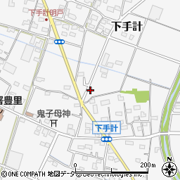 埼玉県深谷市下手計253周辺の地図