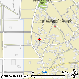 埼玉県深谷市新戒1546周辺の地図
