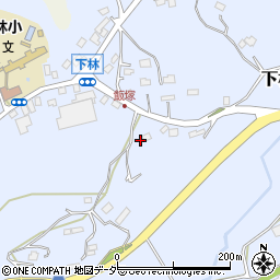 茨城県石岡市下林944-1周辺の地図
