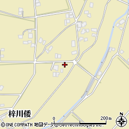 長野県松本市梓川倭1804周辺の地図