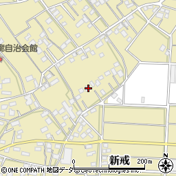 埼玉県深谷市新戒1374周辺の地図