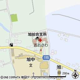 筑波銀行造谷 ＡＴＭ周辺の地図