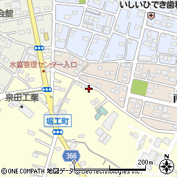 群馬県館林市堀工町933-1周辺の地図