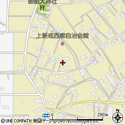 埼玉県深谷市新戒1551周辺の地図