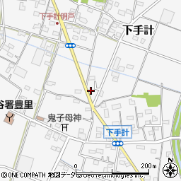 埼玉県深谷市下手計251周辺の地図