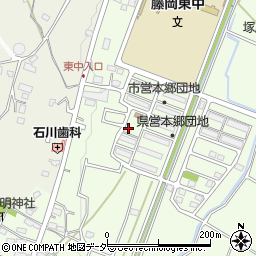 群馬県藤岡市本郷876-4周辺の地図