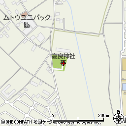 高良神社周辺の地図