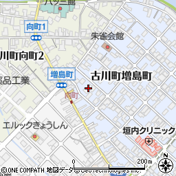 岐阜県飛騨市古川町増島町11周辺の地図