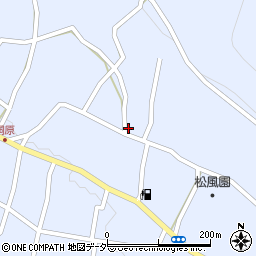 長野県松本市入山辺東桐原1981周辺の地図