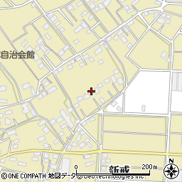埼玉県深谷市新戒1375周辺の地図