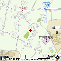 長野県松本市梓川梓791-6周辺の地図