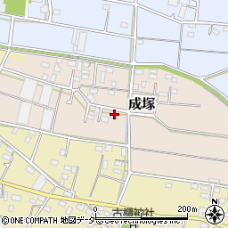 埼玉県深谷市成塚747周辺の地図