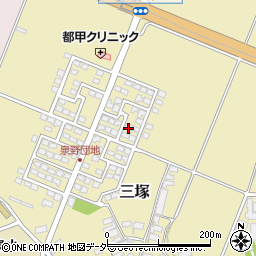 長野県佐久市三塚179周辺の地図