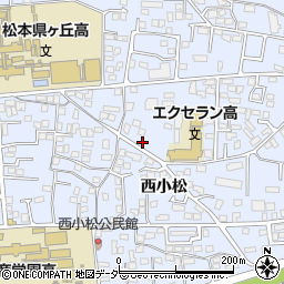 長野県松本市里山辺西小松4155周辺の地図