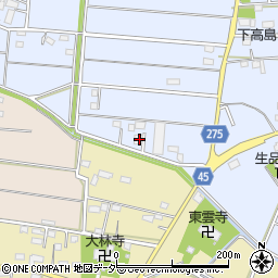 埼玉県深谷市高島244周辺の地図
