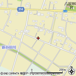 斉藤いちご園周辺の地図