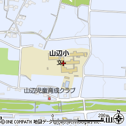 松本市　山辺放課後児童クラブ周辺の地図
