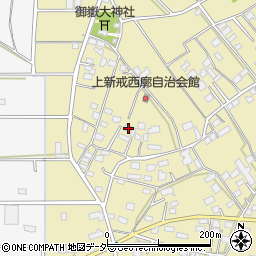 埼玉県深谷市新戒1550周辺の地図