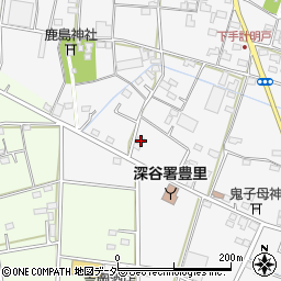 埼玉県深谷市下手計209周辺の地図