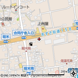 長野県松本市島立303周辺の地図