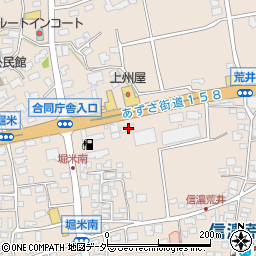 長野県松本市島立302周辺の地図