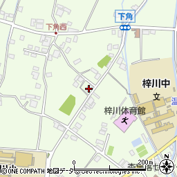 長野県松本市梓川梓791-5周辺の地図