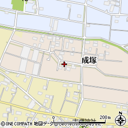 埼玉県深谷市成塚745周辺の地図