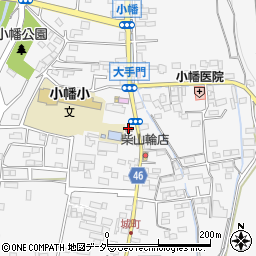 群馬県警察本部　富岡警察署小幡駐在所周辺の地図