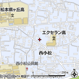 長野県松本市里山辺西小松4155-4周辺の地図