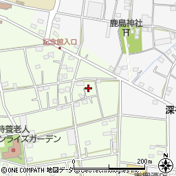 埼玉県深谷市上手計98周辺の地図