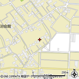 埼玉県深谷市新戒1381周辺の地図