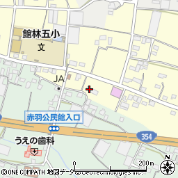 群馬県館林市羽附町1529-2周辺の地図